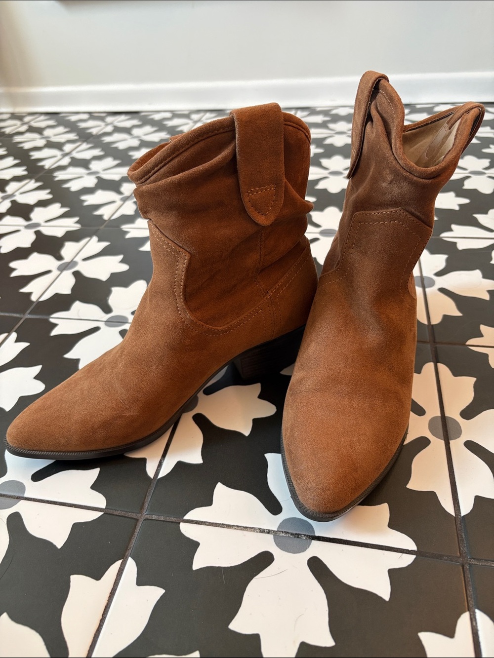 Men's Brown Suede Ankle Boots